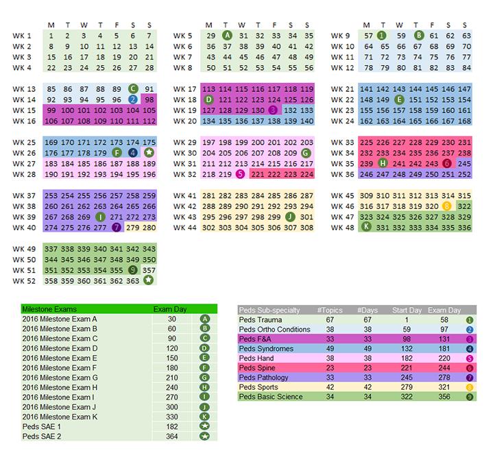 Updated Calendar